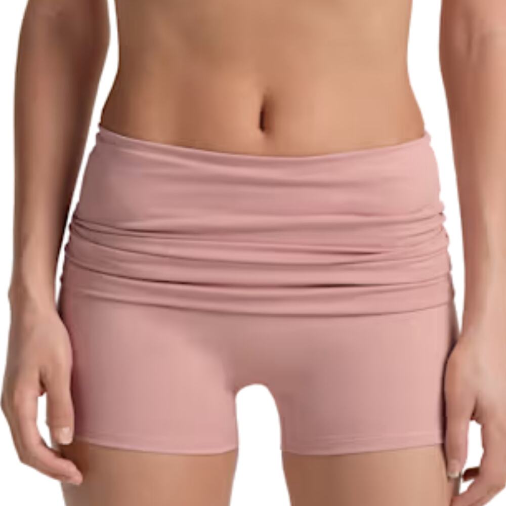 NikeSKIMS Matte 3 Foldover Short Womens Small Himalayan Pink NWT